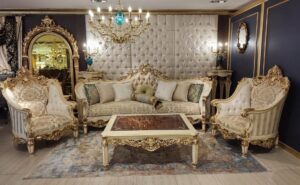 Wooden Luxury Saharanpur Designed Sofa Set | Wooden City Crafts