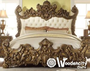 Maharaja Bed | Maharaja Bed Design | Wooden City Crafts