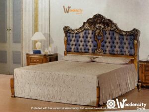 Standard Wooden Hand Carving Bed Set | Wooden City Crafts