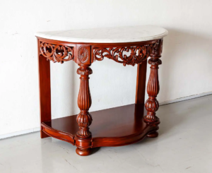 Wooden Classic Carved Console Table | Wooden City Crafts