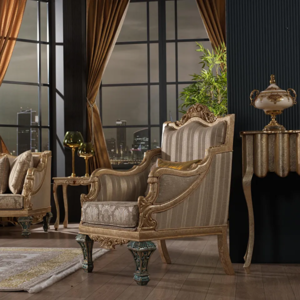 Luxury Wooden Carving Bangalore Style Sofa Set | Wooden City Crafts