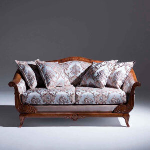 Standard Designed Carving 2 Seater Sofa | Wooden City Crafts