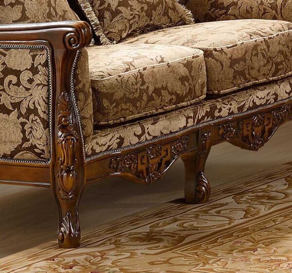 Luxury Carved 6 Seater High Back Sofa Set  | Wooden City Crafts