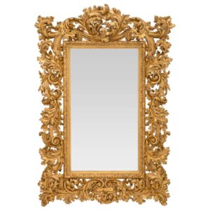 Wooden Royal Carving Mirror Frame | Wooden City Crafts