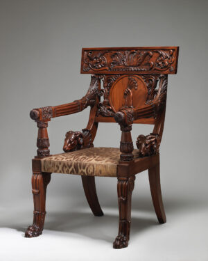 Antique Hand Carving Teak Wood Chair | Wooden City Crafts
