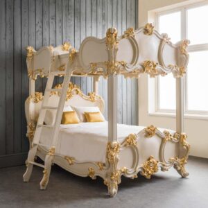 Luxury European Style Four Poster Bed | Wooden City Crafts
