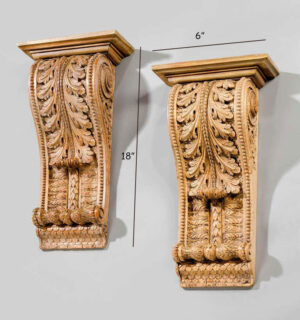 Wooden Carved Wall Bracket - Wooden City Crafts